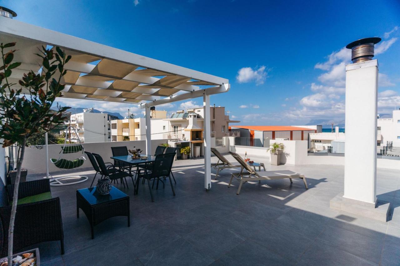 Home Sweet Home - Big Balcony With Great View Kíssamos Exterior foto