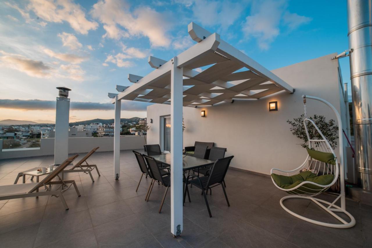 Home Sweet Home - Big Balcony With Great View Kíssamos Exterior foto
